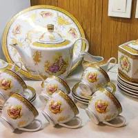 کریستال والتر گل لاله لیلی و مجنون طلاکوب آجیل