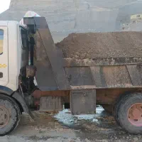 ماسه.شن پوکه آجر سنگ ماکادام خاک ریزی وحمل نخاله