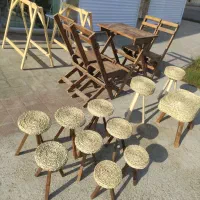 پایه گلدان حصیر|صنایع دستی و سایر لوازم تزئینی|لنگرود, |دیوار