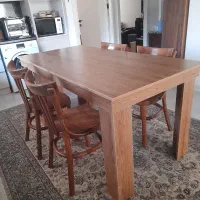 فروش میز غذاخوری ام دی اف کاملا نو|میز و صندلی غذاخوری|ساری, |دیوار