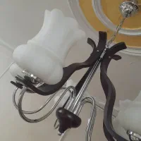 لوستر ۵ شاخه ۳ عدد|لوستر و چراغ آویز|کرج, شهرک بنفشه|دیوار