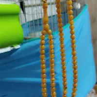 دوعدد تسبیح کهربای استاد ناصر بهمنی