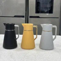 فلاسک Orive دسته طلایی و استیل فروش اقساطی|قوری، کتری، قهوه‌ساز دستی|خرم‌آباد, |دیوار