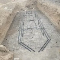 اجرای لوله کشی و متورخانه استخر