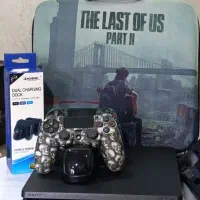 نو با لوازم جانبی و بازیها PS4 Slim|کنسول، بازی ویدئویی و آنلاین|ملارد, |دیوار