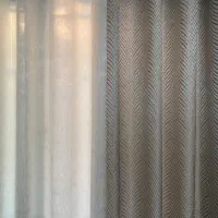 پرده به همراه والن کاملا نو