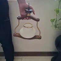 لوستر حبابی تک لامپه