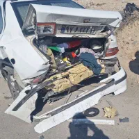 سمند ۹۴ تصادفی