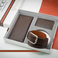 ست کیف پالتویی کمربند جا کارتی با جعبه هارد باکس