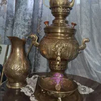 سماور زغالی برنجی