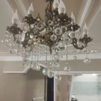 لوستر برنزی ۵ عدد