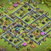 اکانت کلش آف کلنز فول تان 13