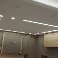 چراغ لاینی  کلید پریز  تابلو برق|ریسه و چراغ تزئینی|اهر, |دیوار