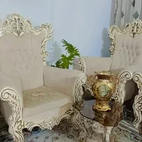 مبل ۷ نفره استیل و مبل ۷ نفره نیمه استیل|مبلمان خانگی و میز عسلی|مشهد, شاهد (شهرک غرب)|دیوار