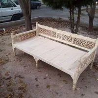 تخت سنتی کد۲۱۳۱|مبلمان خانگی و میز عسلی|اصفهان, باتون|دیوار