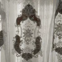 پرده شیک پذیرایی بادکور