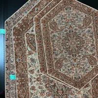 رومیزی چهار تکه ترمه حسینی یزد|پرده، رانر، رومیزی|شیراز, بازار|دیوار