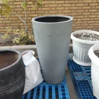 گلدان سفالی سرامیکی پلاستیکی سالم
