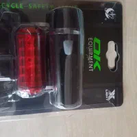 چراغ دوچرخه خطر و جلو