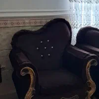 آینه شمعدان و مبل عسلی|مبلمان خانگی و میز عسلی|همدان, |دیوار