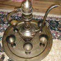 گلاب پاش با جام و سینی