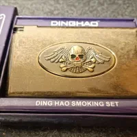 فندک طرح زیپو جا سیگاری فندک دار