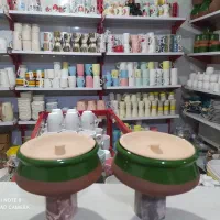 دیزی گمج یکنفره سفالی طرح gggg