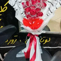 روز مادر دسته گل عروس باکس گل باکس خرسی گلروبانی|گل مصنوعی|کرج, حصارک پایین|دیوار