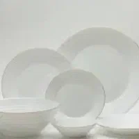 سرویس 26 تکه هارنا گلدن اپال سفید مینیمال