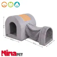 لانه و جای خواب گربه اسکرچر دار برند نیناپت