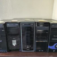 ۵ عدد کیس ۲هسته رم ۴ ddr3 هارد ۱۶۰ گرافیک ۵۱۲