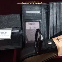 ست سه تیکه کمربند کیف پول و جا کارتی چرم اصل|کیف، کفش، کمربند|دزفول, |دیوار