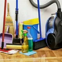 نظافت منزل،جارو،راه پله وحیات شستن ظرف