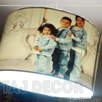 اولین بار لوستر آباژور چاپی جهت سیسمونی اتاق کودک|لوستر و چراغ آویز|مشهد, آزادشهر|دیوار