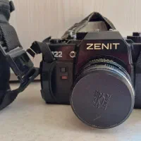 دوربین عکاسی زنیت وفلش پانسونیک نو