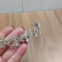 تاج عروس فلزی|زیورآلات و اکسسوری|قزوین, |دیوار