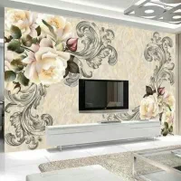 کاغذ دیواری..نقاشی ساختمان|خدمات پیشه و مهارت|علیآباد کتول, |دیوار