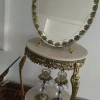 آینه شمعدان برنز