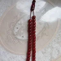 تسبیح کهربای قدیمی اصل