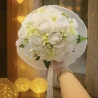دسته گل عروس عقد نامزدی|گل مصنوعی|ری, هاشمآباد|دیوار
