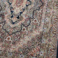 فرش کاشان ۹متری ۲ تخته و ۴متری ۱تخته فرش مشهد ۹متر