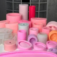 قالب سیلیکونی سنگ مصنوعی و شمع