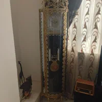 ساعت و بوفه برنجی در حد نو|مبلمان خانگی و میز عسلی|میانه, |دیوار