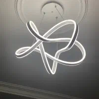 لوستر مدرن LED سه رنگ
