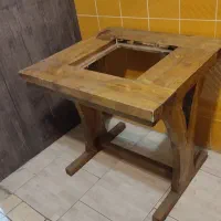 میزچوبی|میز و صندلی غذاخوری|رشت, معلم|دیوار