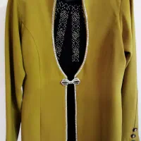 کت خردلی شیک