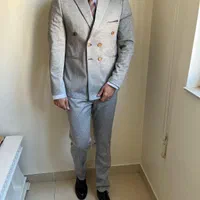 کت شلوار دبل طوسی|لباس|تبریز, |دیوار