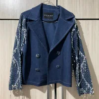 کت و دامن جین کشی