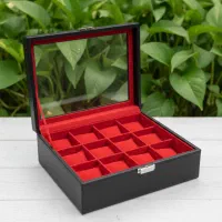 جعبه ساعت چرمی