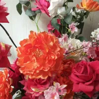 گلهای رومیزی و گلدان کنار سالنی|صنایع دستی و سایر لوازم تزئینی|تبریز, |دیوار